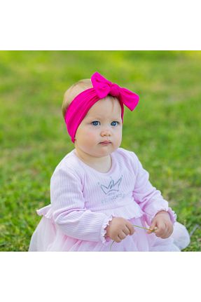 باندانا صورتی پنبه ای Babygiz - کد 928098727