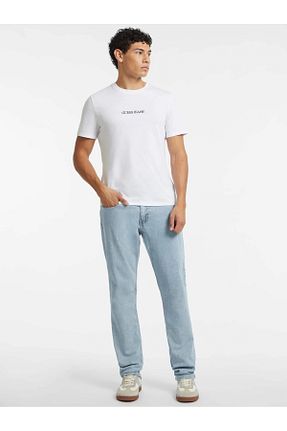 شلوار جین رنگی مردانه پاچه تنگ Guess Jeans - کد 928092200