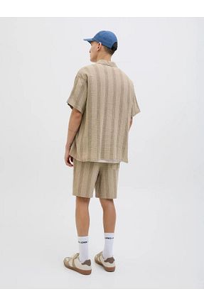 شلوارک و برمودا قهوه ای مردانه رگولار Jack & Jones - کد 928106141
