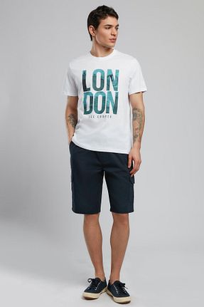 شلوارک و برمودا سرمه ای مردانه رگولار Lee Cooper - کد 928103063
