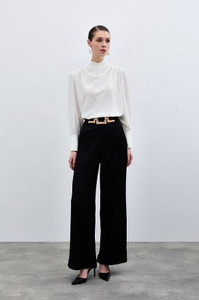 بلوز نباتی زنانه ساده Sateen - کد 270809234