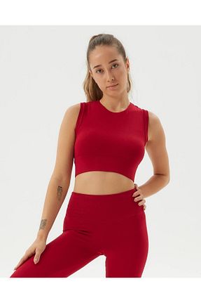 نیم تنه اسپرت زرشکی زنانه Ayma Active - کد 377806289