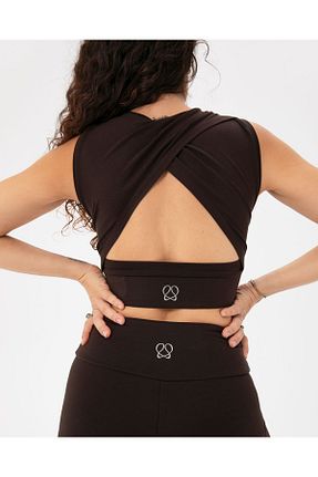 نیم تنه اسپرت قهوه ای زنانه Ayma Active - کد 855598598