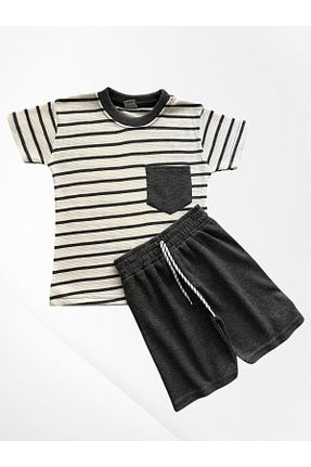 ست لباس راحتی طوسی بچه گانه Mix Pijamakids - کد 928321529