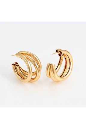 گوشواره استیل (فولاد) زرد زنانه استیل (فولاد) MRK - کد 928144045