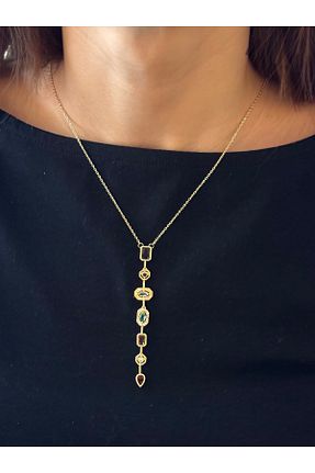گردنبند استیل ( فولاد ) طلائی بچه گانه استیل (فولاد) mysteriajewelry - کد 921210863
