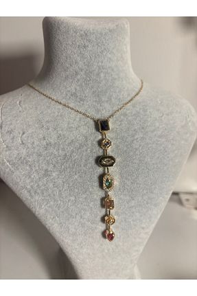 گردنبند استیل ( فولاد ) طلائی بچه گانه استیل (فولاد) mysteriajewelry - کد 921210863