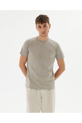 تیشرت طوسی مردانه گشاد Ayma Active - کد 797425706
