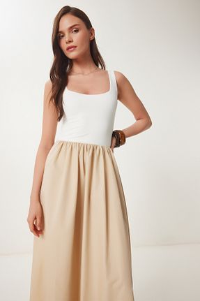 لباس سفید زنانه بافتنی Lovelyİstanbul - کد 928159850