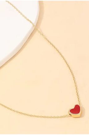 گردنبند جواهر زنانه استیل ضد زنگ AAcc. - کد 222813534