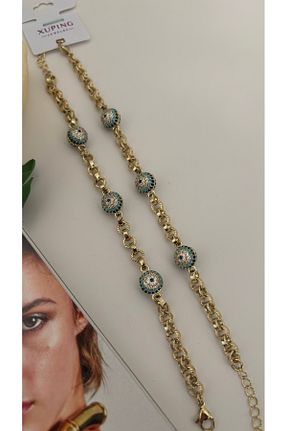 دستبند استیل (فولاد) زرد استیل (فولاد) XUPING JEWELRY - کد 928160711