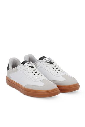 کفش اسنیکر سفید زنانه بند دار Slazenger - کد 928180170