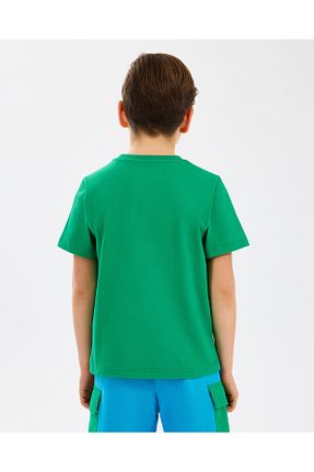تیشرت سبز بچه گانه رگولار Skechers - کد 928428847