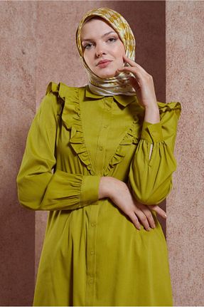 روسری سبز پلی استر Alvina - کد 830153242