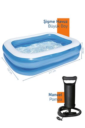 استخر آبی 4 Kişilik ve üstü Bestway - کد 36372931