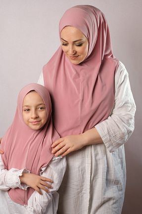 روسری صورتی 100 x 100 HÜRREM BONE - کد 928233185