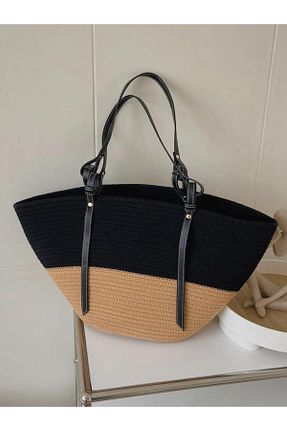 کیف ساحلی رنگی زنانه پارچه ای Katusa - کد 928279153