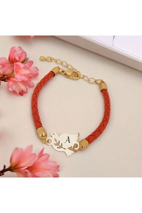دستبند جواهر نارنجی زنانه archin - کد 844020474