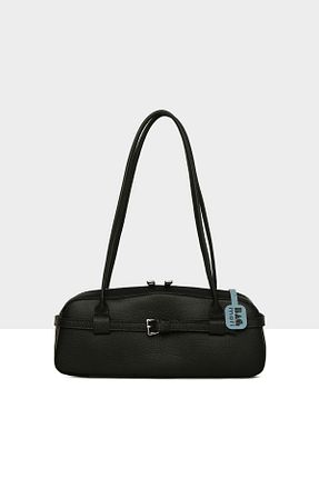 کیف دوشی مشکی زنانه چرم خالص Bagmori - کد 928289173