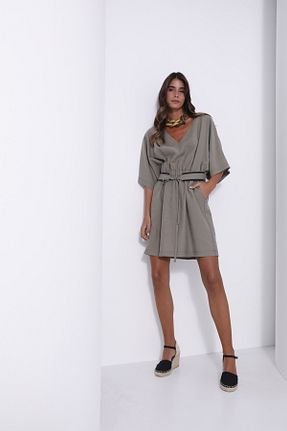 لباس بژ زنانه بافتنی KASHA - کد 928286612