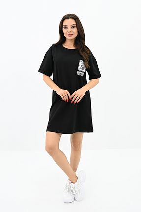لباس مشکی زنانه بافتنی Koza Butik - کد 825177385