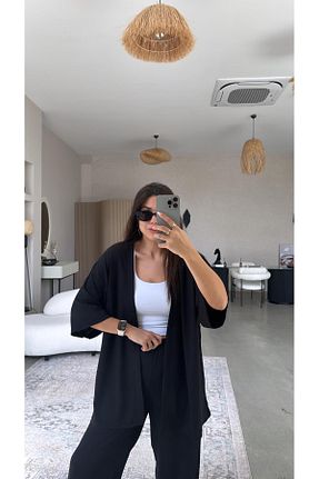 ست بالاتنه و پائین تنه رنگی زنانه رگولار Buket Teke - کد 928297604