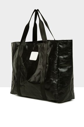 کیف دوشی مشکی زنانه پارچه ای Bagmori - کد 928289014