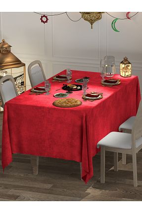 رومیزی قرمز پلی استر FAVOLLİ - کد 364468234