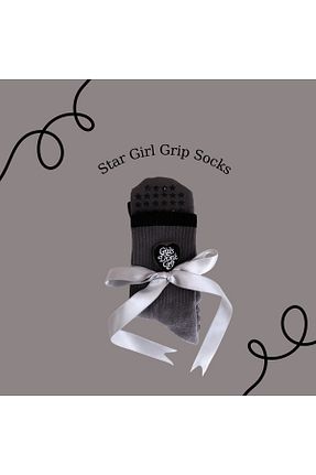 جوراب یوگا طوسی PS Girls - کد 928577230