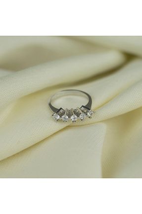 انگشتر نقره زنانه زیرکن GIBYJEWEL - کد 816140171