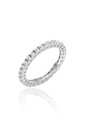 انگشتر نقره زنانه برلیان Söğütlü Silver - کد 928298901