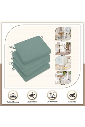 بالشتک صندلی فیروزه ای Evim - کد 928618389