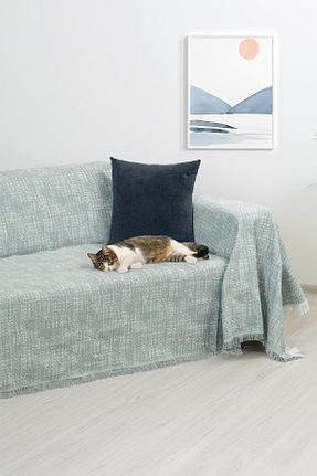 کاور مبل آبی پنبه Latuda Home - کد 928320774