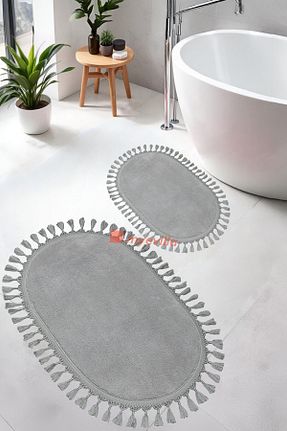 پادری حمام طوسی پلی استر Myevilla - کد 773867935