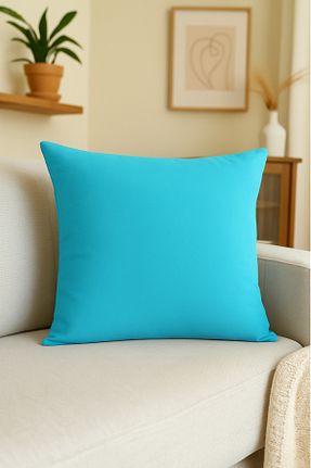 کوسن و روکش کوسن آبی لانه زنبوری میکرو Luvora Home - کد 928315379