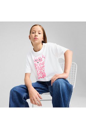 تیشرت سفید بچه گانه رگولار Puma - کد 924572996