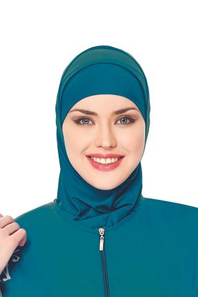 کلاه شنای حجاب آبی زنانه Remsa Mayo - کد 928353467