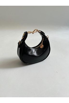 کیف دوشی مشکی زنانه چرم مصنوعی Mia Collection - کد 928348428