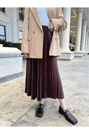 دامن حجاب سرمه ای زنانه بافتنی SedaKobal - کد 729988524