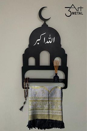 چوب لباسی مشکی فلزی 3art Metal - کد 903021953