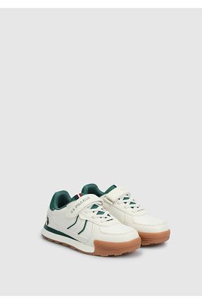 کفش اسنیکر بژ مردانه بند دار U.S. Polo Assn. - کد 900518700