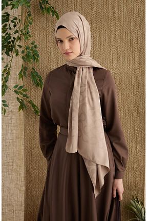 شال بژ زنانه پلی استر Fatma Atasoy - کد 928395278