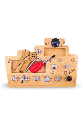 اسباب بازی چوبی بژ 1 ALGWOOD - کد 926752033