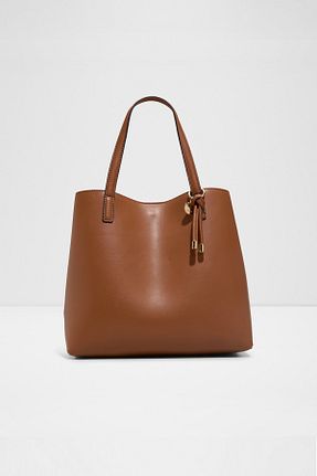 کیف دوشی قهوه ای زنانه چرم مصنوعی Aldo - کد 928394637