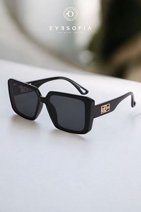 عینک آفتابی سبز زنانه UV400 Eyesofia - کد 379040041