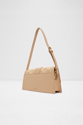 کیف دوشی بژ زنانه چرم مصنوعی Aldo - کد 928394362