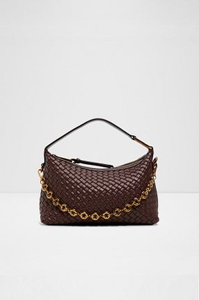 کیف دوشی قهوه ای زنانه چرم مصنوعی Aldo - کد 928392875