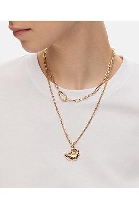 گردنبند جواهر طلائی زنانه İpekyol - کد 928412365