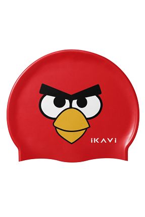 کلاه شنا قرمز İKAVİ - کد 928417657