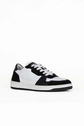 کفش اسنیکر مشکی مردانه چرم اصل Bueno Shoes - کد 928432933